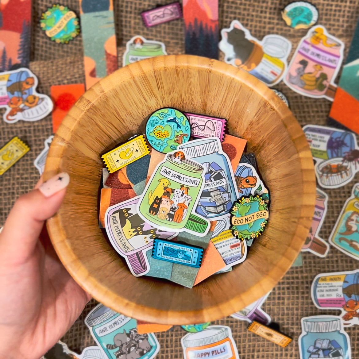 Sensory Sticker & Pin Mystery Pack