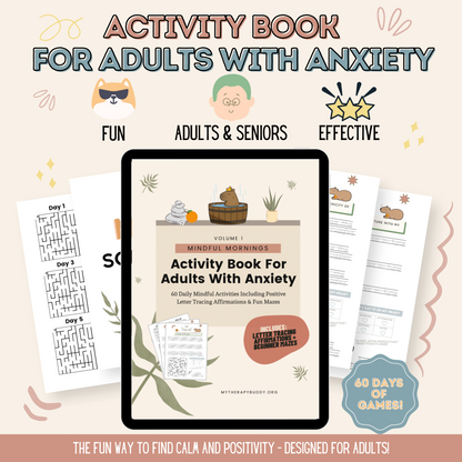 Daily Activity Book for Adults With Anxiety