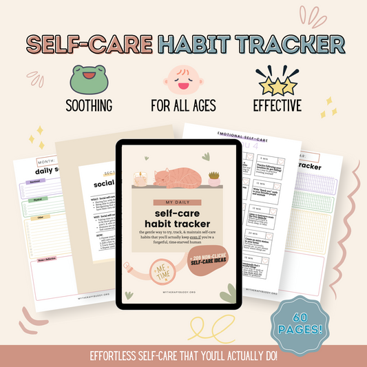 Daily Self Care  Habit Tracker